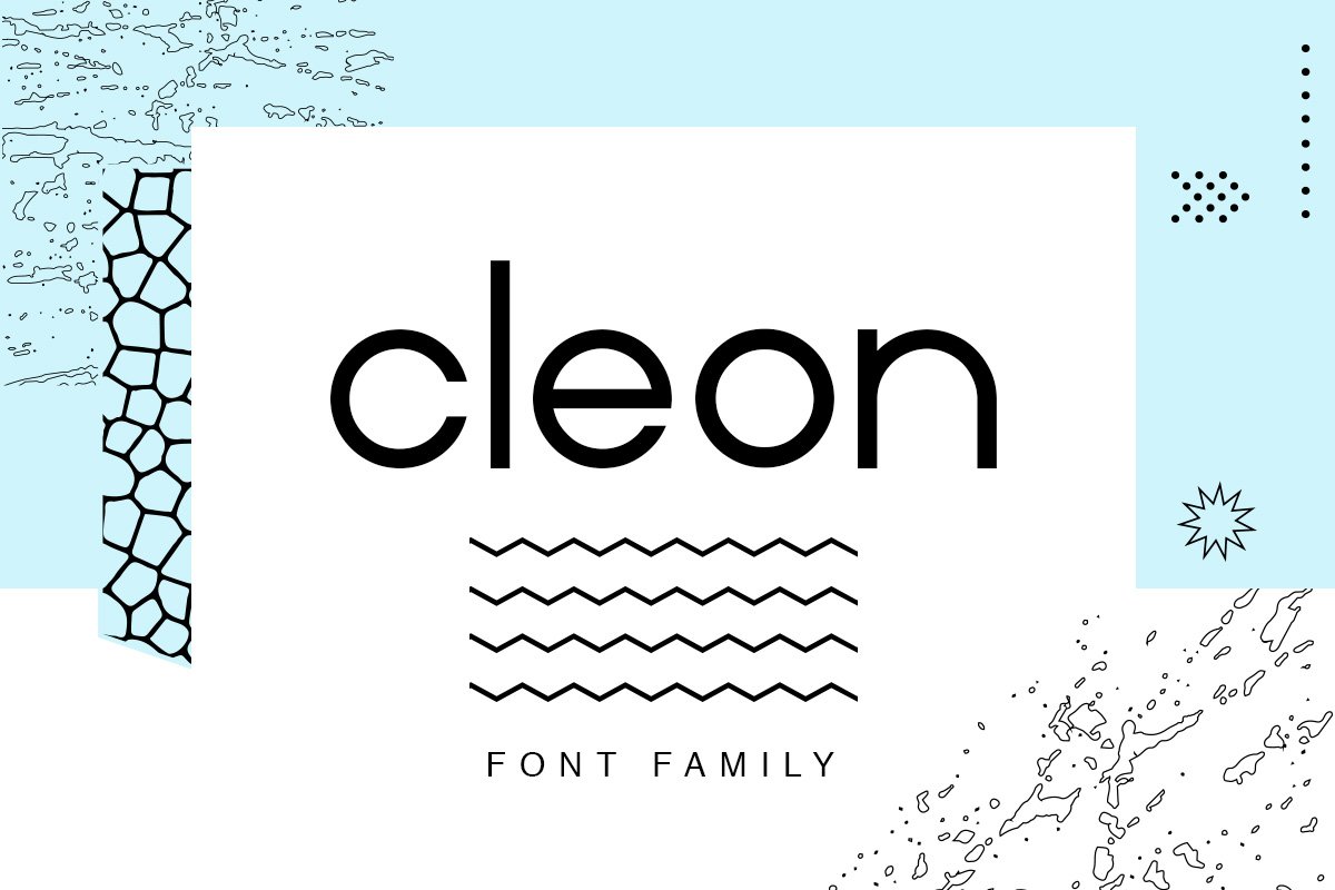 Пример шрифта Cleon #1
